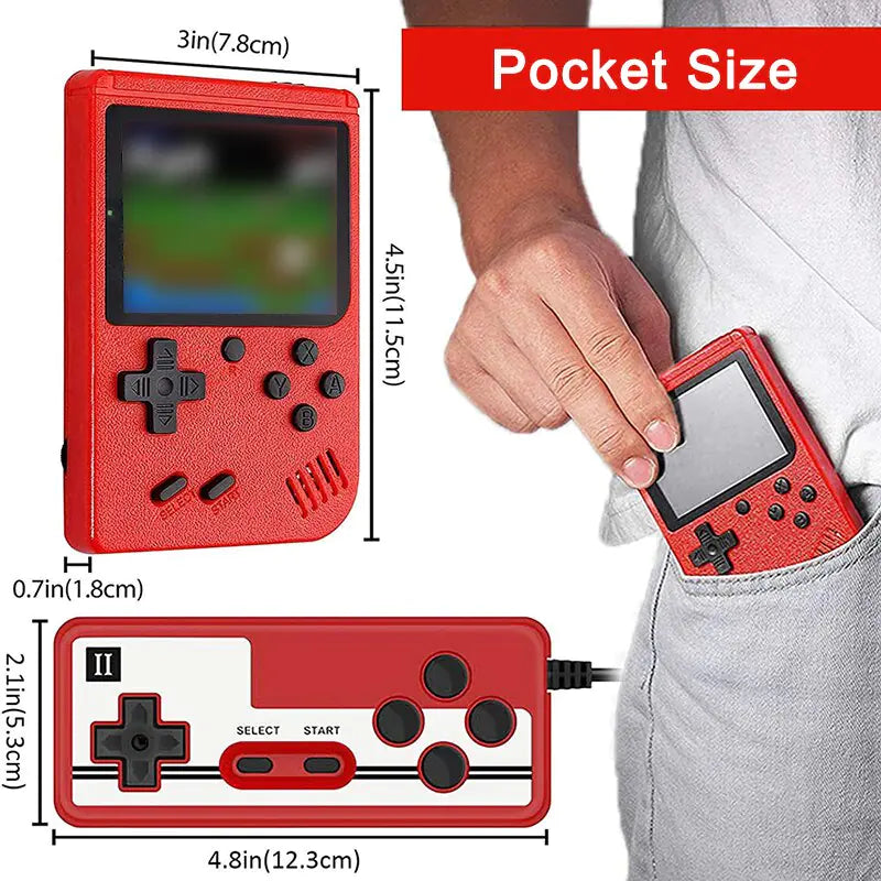 Handheld Game Console Built-In 800 Classic Games