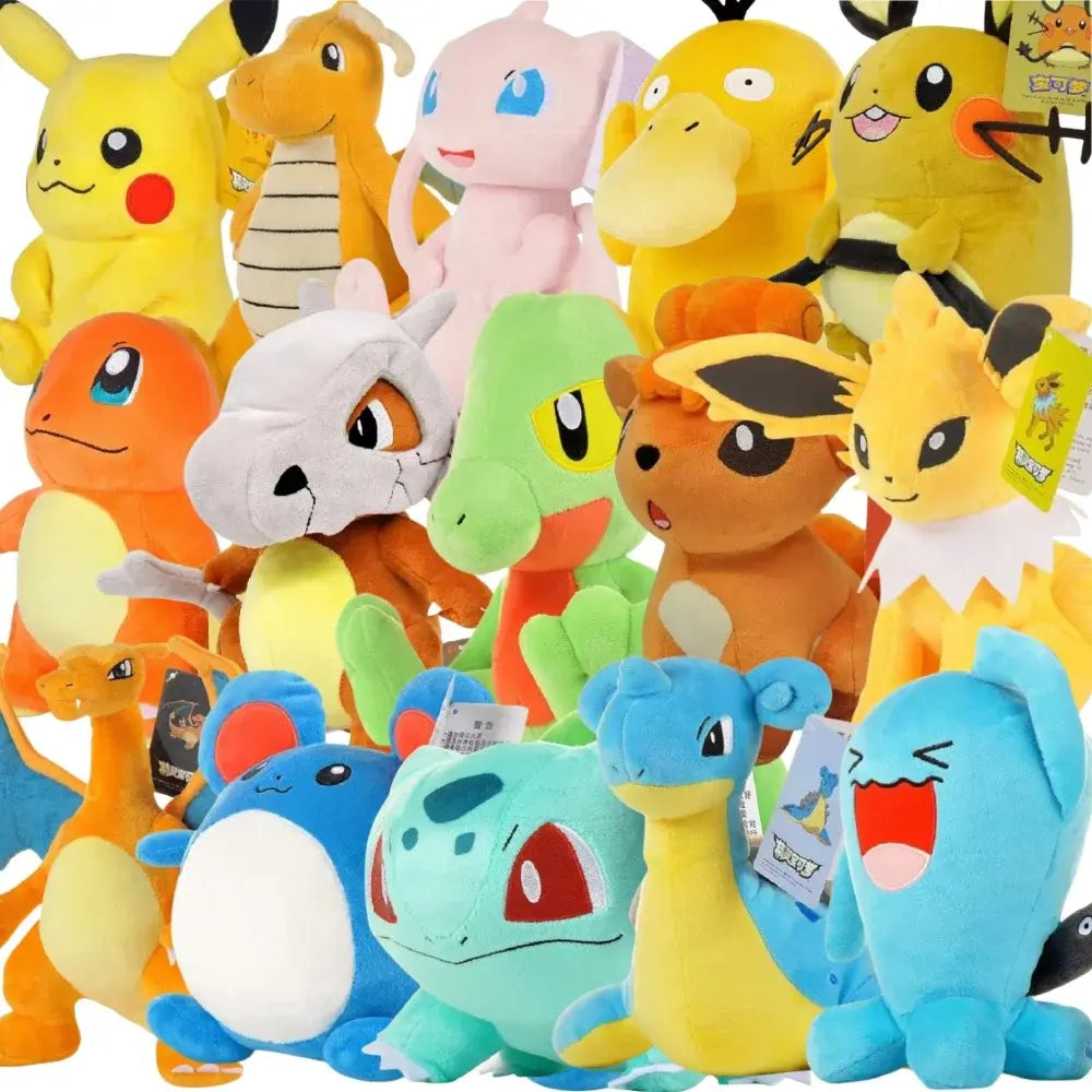 Anime Pokemon Plush Doll Toys Pikachu, Charizard, And More!