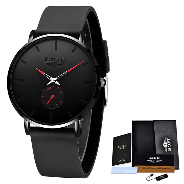 LIGE New Fashion Mens Watches