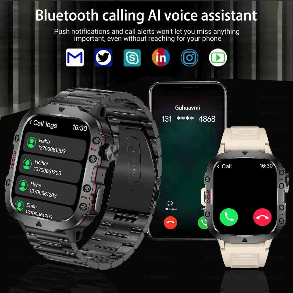 Military Smartwatch For Men