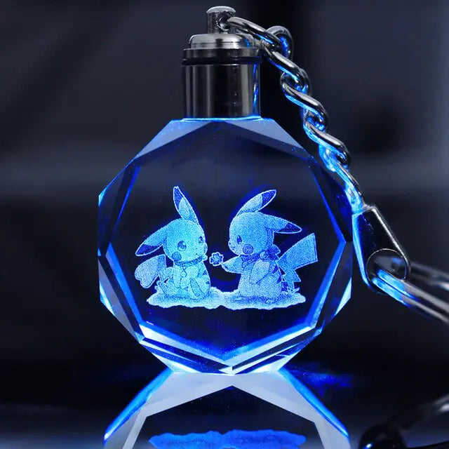 Pokemon Crystal Lamp Keychain