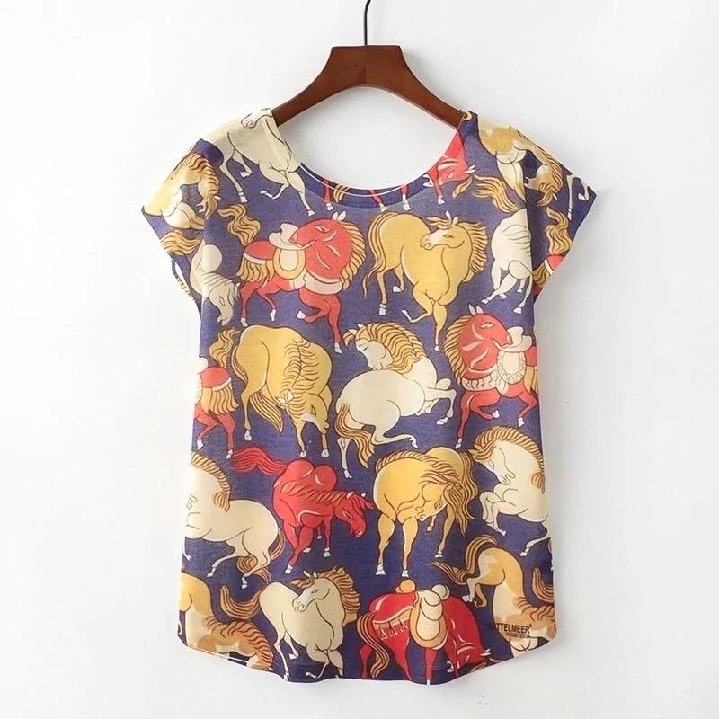 Summer Novelty Women T-shirt