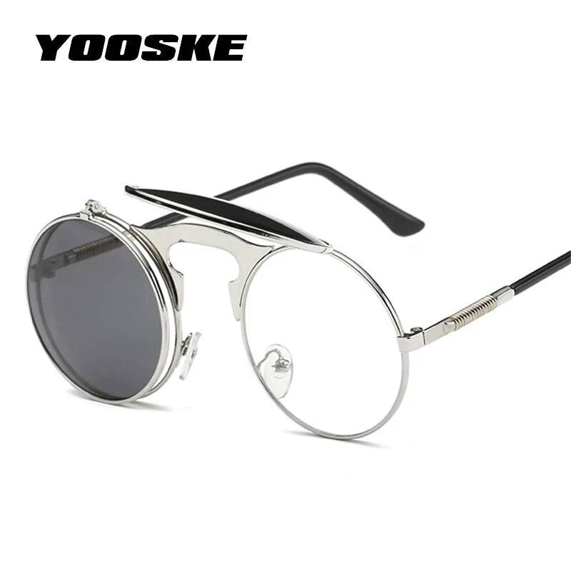 Steampunk Sunglasses Women Men Vintage